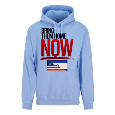 Bring Them Home Now Stand With Israel Unisex Surf Hoodie