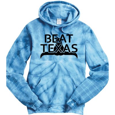 Beat Texas Horns Down Oklahoma Texas Red River Tie Dye Hoodie