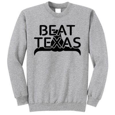 Beat Texas Horns Down Oklahoma Texas Red River Tall Sweatshirt