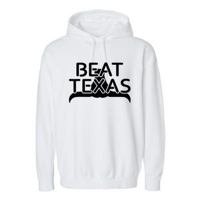 Beat Texas Horns Down Oklahoma Texas Red River Garment-Dyed Fleece Hoodie