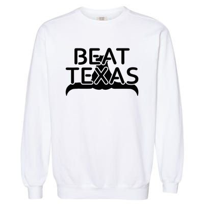 Beat Texas Horns Down Oklahoma Texas Red River Garment-Dyed Sweatshirt