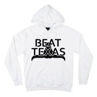 Beat Texas Horns Down Oklahoma Texas Red River Hoodie