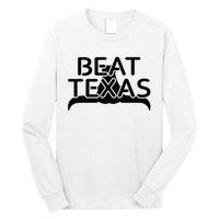 Beat Texas Horns Down Oklahoma Texas Red River Long Sleeve Shirt