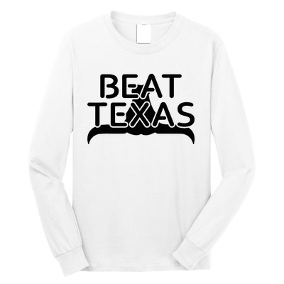 Beat Texas Horns Down Oklahoma Texas Red River Long Sleeve Shirt