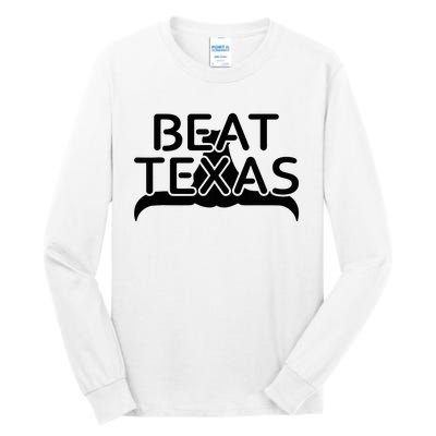 Beat Texas Horns Down Oklahoma Texas Red River Tall Long Sleeve T-Shirt