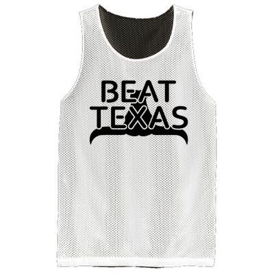 Beat Texas Horns Down Oklahoma Texas Red River Mesh Reversible Basketball Jersey Tank