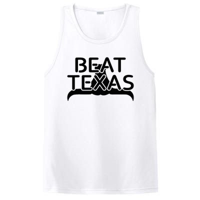 Beat Texas Horns Down Oklahoma Texas Red River PosiCharge Competitor Tank