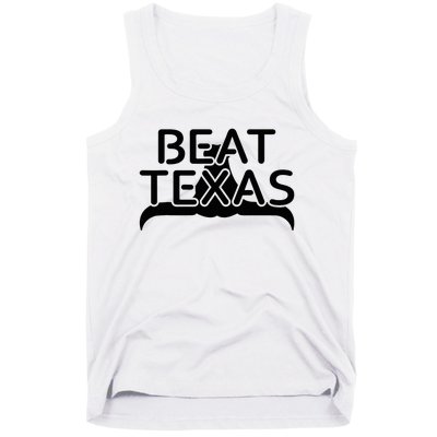 Beat Texas Horns Down Oklahoma Texas Red River Tank Top