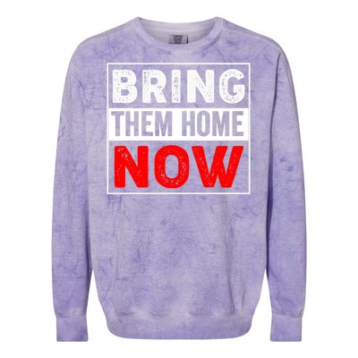 Bring Them Home Now Vintage Colorblast Crewneck Sweatshirt