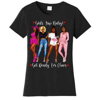 Black Trip Holidays With Friends African Diva Women's T-Shirt