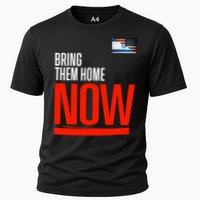 Bring Them Home Now! Stand With Israel Israel America Flag Cooling Performance Crew T-Shirt