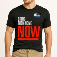 Bring Them Home Now! Stand With Israel Israel America Flag Cooling Performance Crew T-Shirt