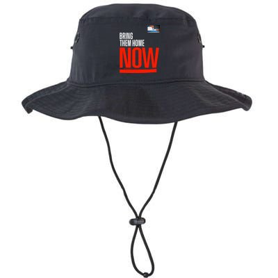 Bring Them Home Now! Stand With Israel Israel America Flag Bucket Hat