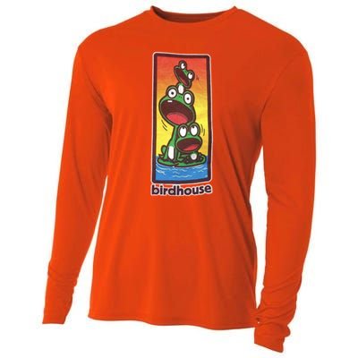 Birdhouse Tony Hawk Bird House Hook Ups Skate Brand Cartoon Hookups Hook Cooling Performance Long Sleeve Crew