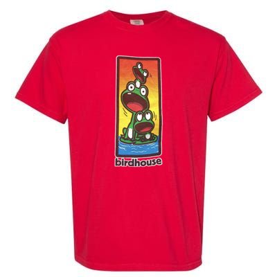 Birdhouse Tony Hawk Bird House Hook Ups Skate Brand Cartoon Hookups Hook Garment-Dyed Heavyweight T-Shirt