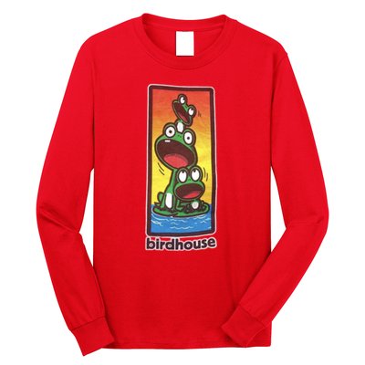 Birdhouse Tony Hawk Bird House Hook Ups Skate Brand Cartoon Hookups Hook Long Sleeve Shirt