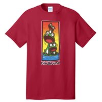 Birdhouse Tony Hawk Bird House Hook Ups Skate Brand Cartoon Hookups Hook Tall T-Shirt