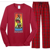 Birdhouse Tony Hawk Bird House Hook Ups Skate Brand Cartoon Hookups Hook Long Sleeve Pajama Set