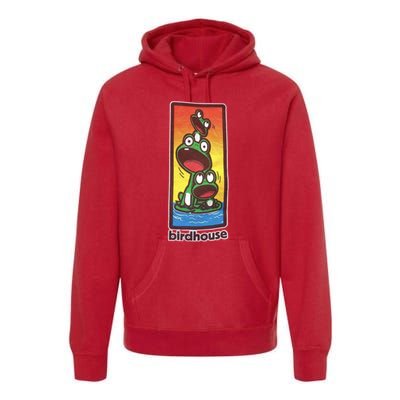 Birdhouse Tony Hawk Bird House Hook Ups Skate Brand Cartoon Hookups Hook Premium Hoodie