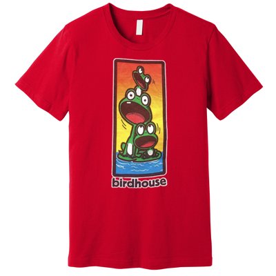 Birdhouse Tony Hawk Bird House Hook Ups Skate Brand Cartoon Hookups Hook Premium T-Shirt