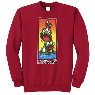 Birdhouse Tony Hawk Bird House Hook Ups Skate Brand Cartoon Hookups Hook Tall Sweatshirt