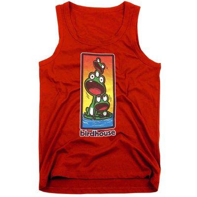 Birdhouse Tony Hawk Bird House Hook Ups Skate Brand Cartoon Hookups Hook Tank Top