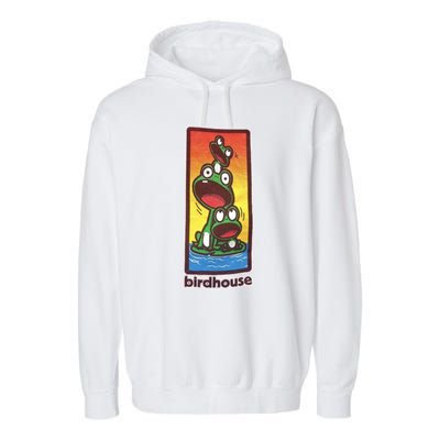 Birdhouse Tony Hawk Bird House Hook Ups Skate Brand Cartoon Hookups Hook Garment-Dyed Fleece Hoodie