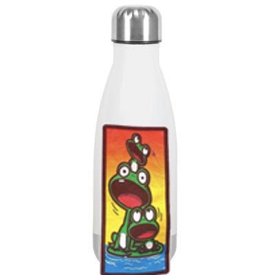 Birdhouse Tony Hawk Bird House Hook Ups Skate Brand Cartoon Hookups Hook Stainless Steel Insulated Water Bottle