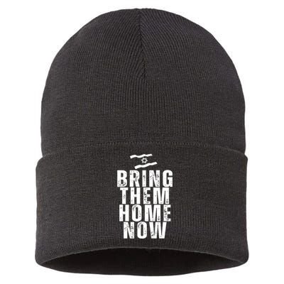 Bring Them Home Now Sustainable Knit Beanie