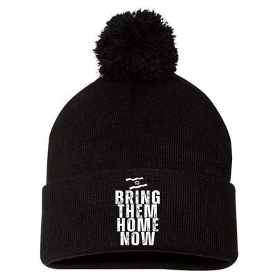 Bring Them Home Now Pom Pom 12in Knit Beanie