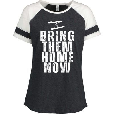 Bring Them Home Now Enza Ladies Jersey Colorblock Tee