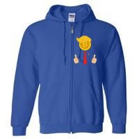 Bitcoin Trump Hair Cryptocurrency President Tru Mp 4547 Maga Full Zip Hoodie