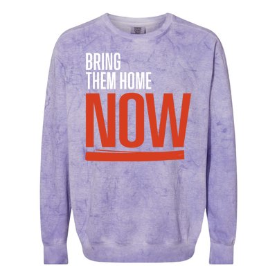 Bring Them Home Now Colorblast Crewneck Sweatshirt