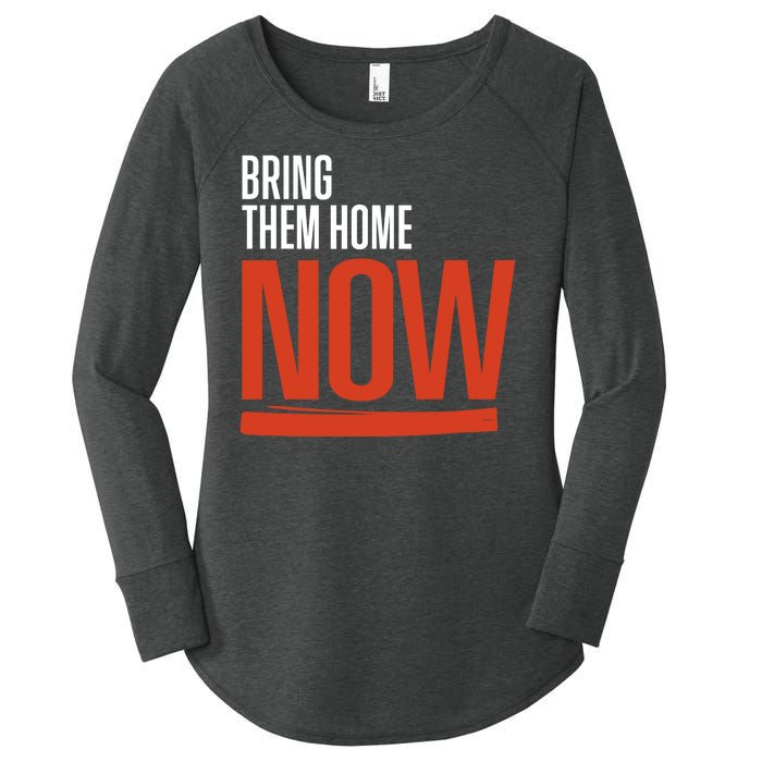 Bring Them Home Now Women's Perfect Tri Tunic Long Sleeve Shirt