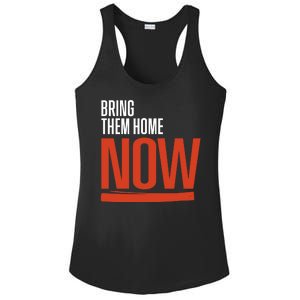 Bring Them Home Now Ladies PosiCharge Competitor Racerback Tank