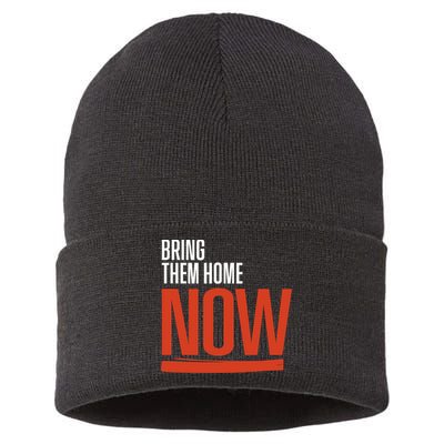 Bring Them Home Now Sustainable Knit Beanie