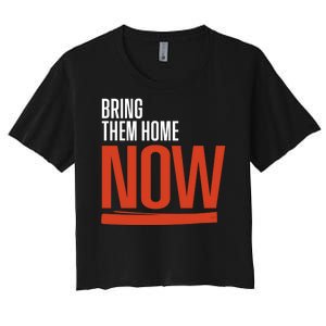 Bring Them Home Now Women's Crop Top Tee