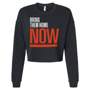 Bring Them Home Now Cropped Pullover Crew