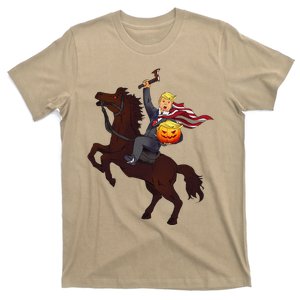 Best Trump Halloween EVER! Scary Headless Trumpkin T-Shirt