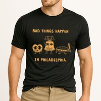 Bad Things Happen In Philadelphia Novelty Pride Cooling Performance Crew T-Shirt