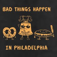 Bad Things Happen In Philadelphia Novelty Pride 11oz C Handle Ceramic Mug