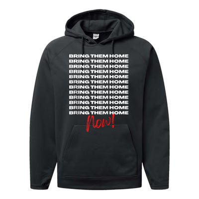 Bring Them Home Now! Performance Fleece Hoodie