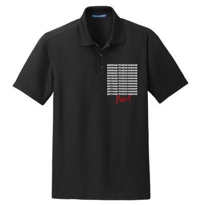 Bring Them Home Now! Dry Zone Grid Polo