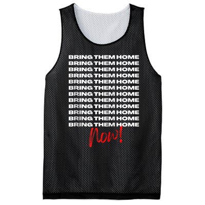 Bring Them Home Now! Mesh Reversible Basketball Jersey Tank