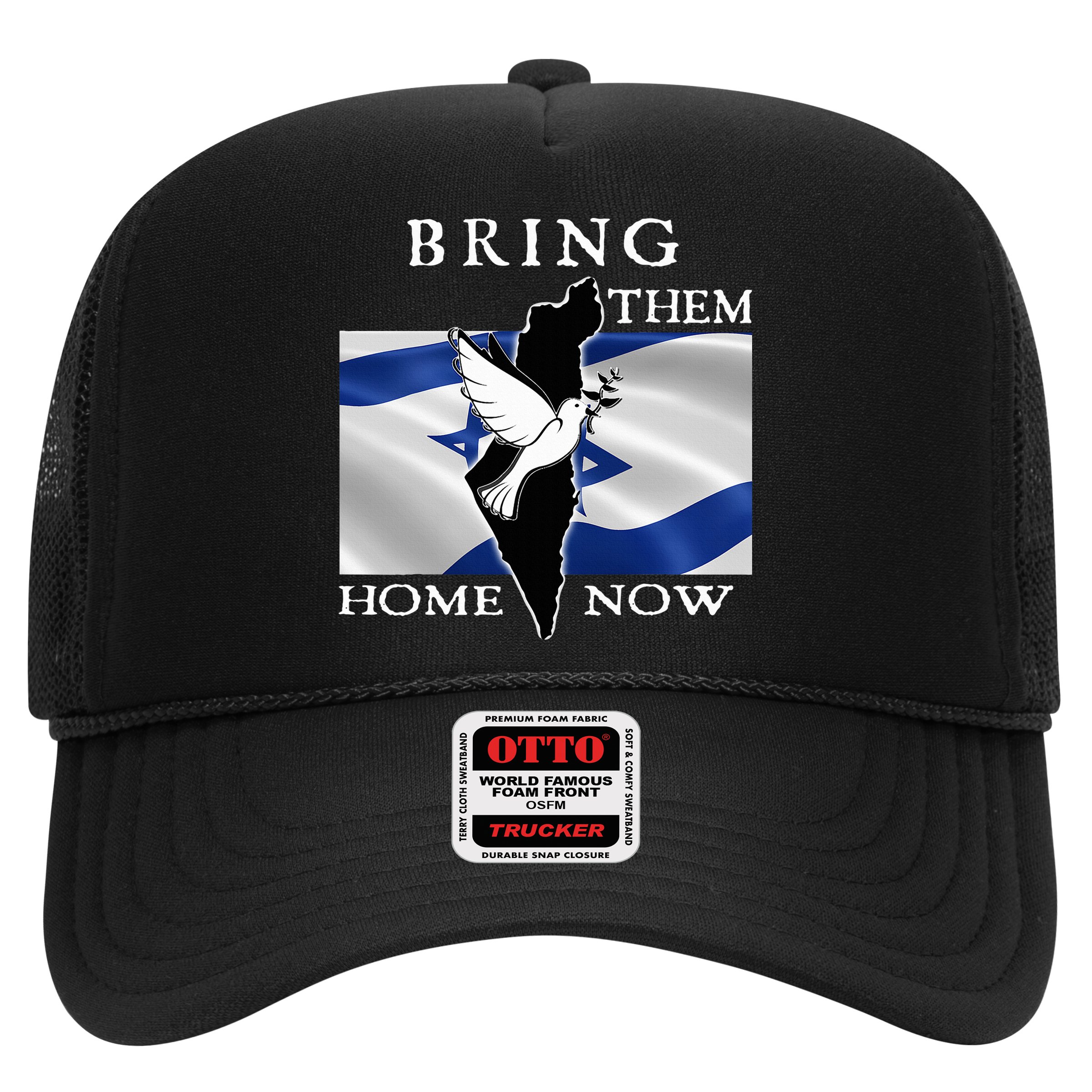 Bring Them Home Now Stand With Israel America Flag Patriotic  Hat