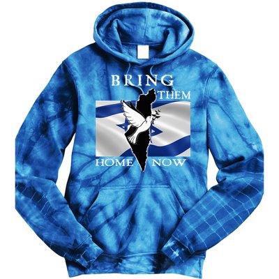 Bring Them Home Now Stand With Israel America Flag Patriotic  Tie Dye Hoodie
