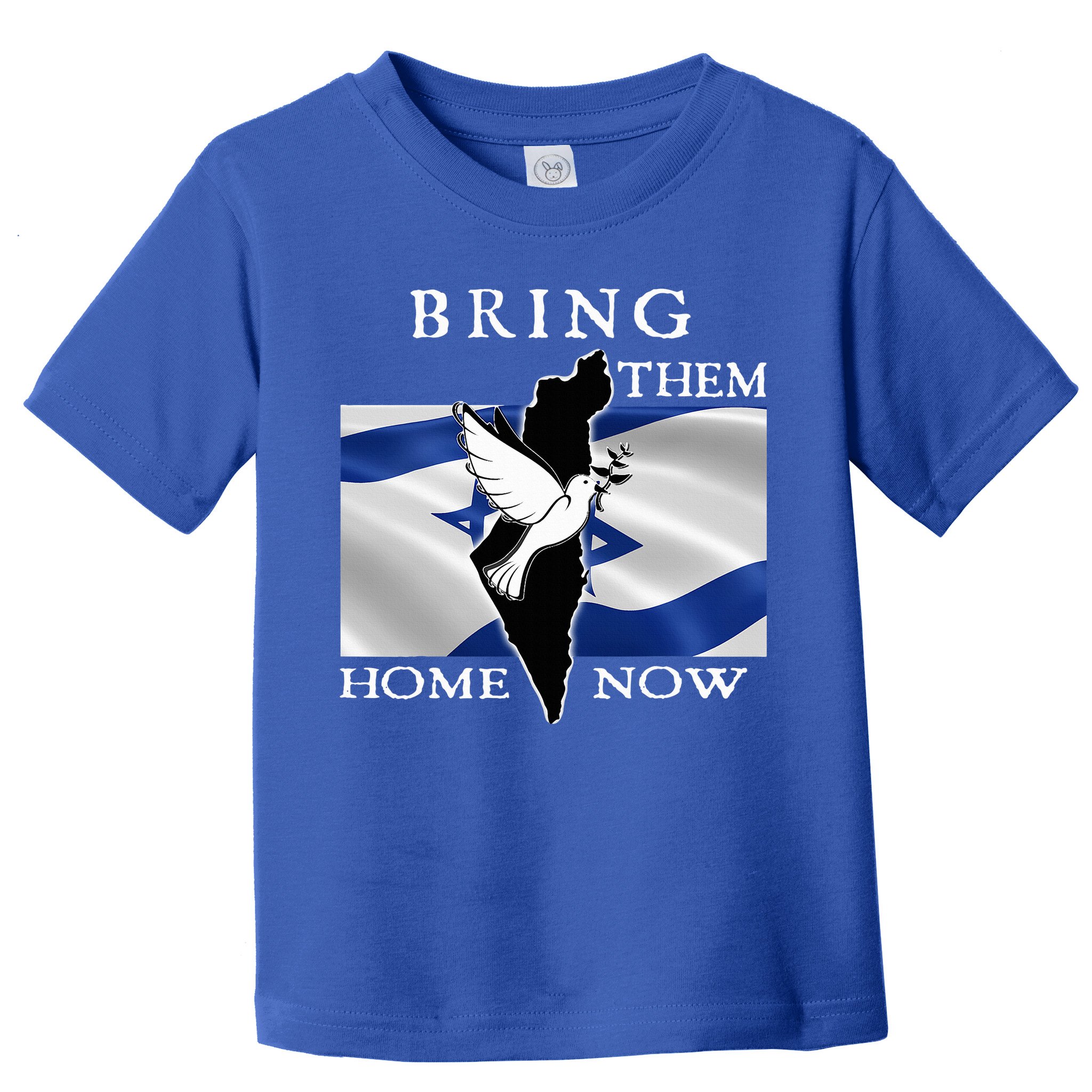 Bring Them Home Now Stand With Israel America Flag Patriotic  Toddler T-Shirt