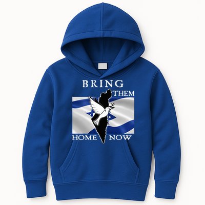 Bring Them Home Now Stand With Israel America Flag Patriotic  Kids Hoodie