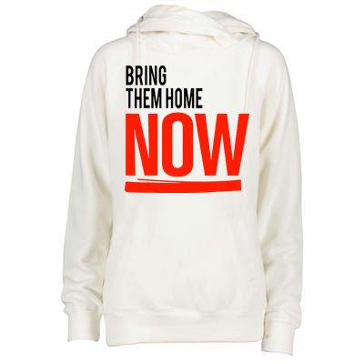 Bring Them Home Now Womens Funnel Neck Pullover Hood