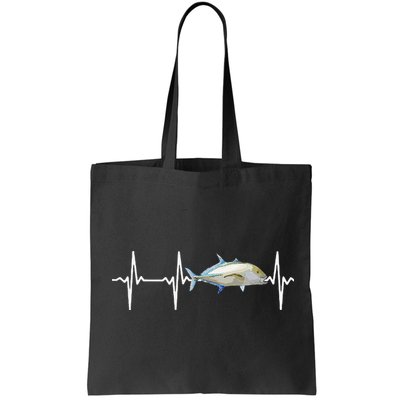 Bluefin Trevally Heartbeat For Saltwater Fish Fishing Lovers Bag
